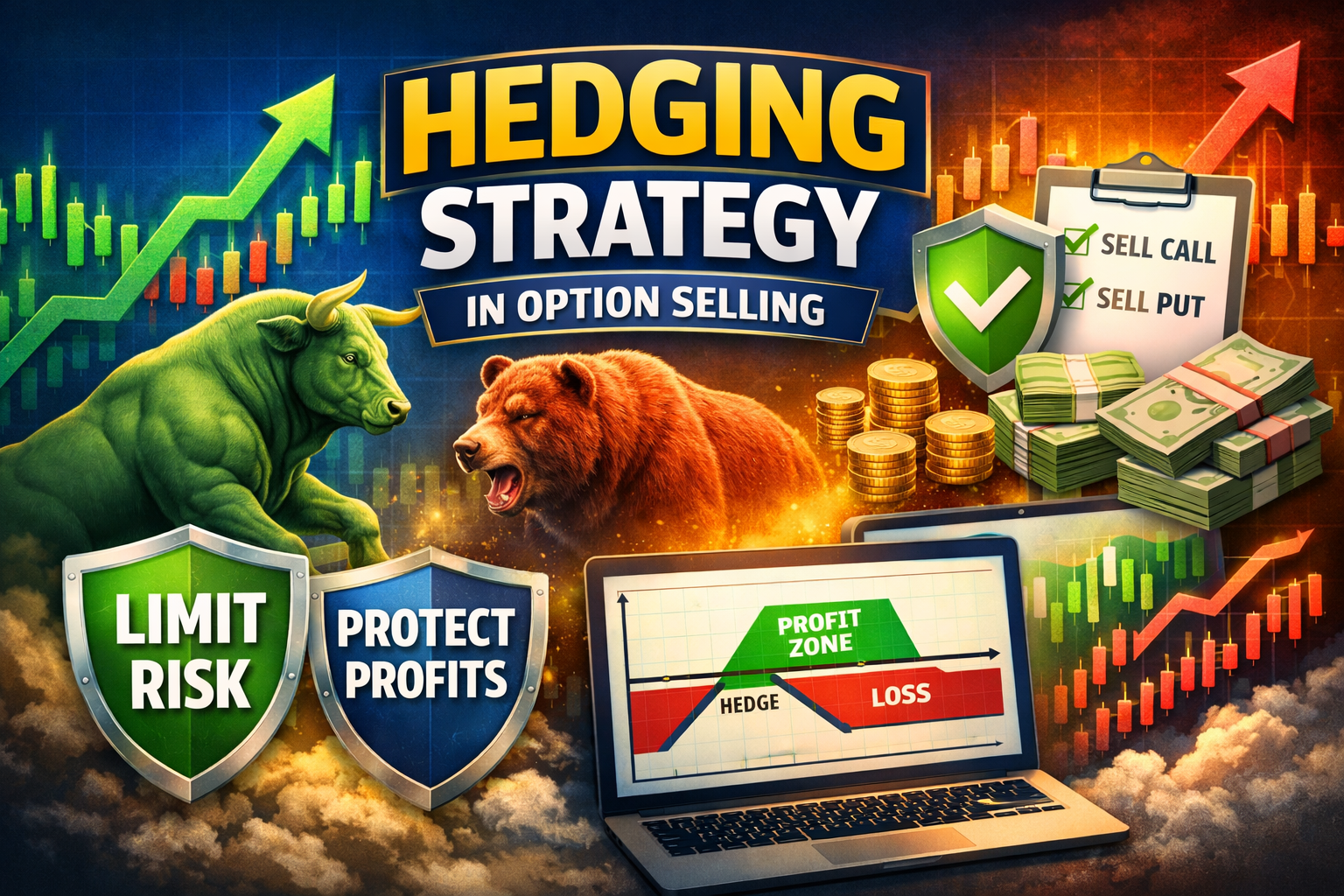 Hedging Strategy in Option Selling