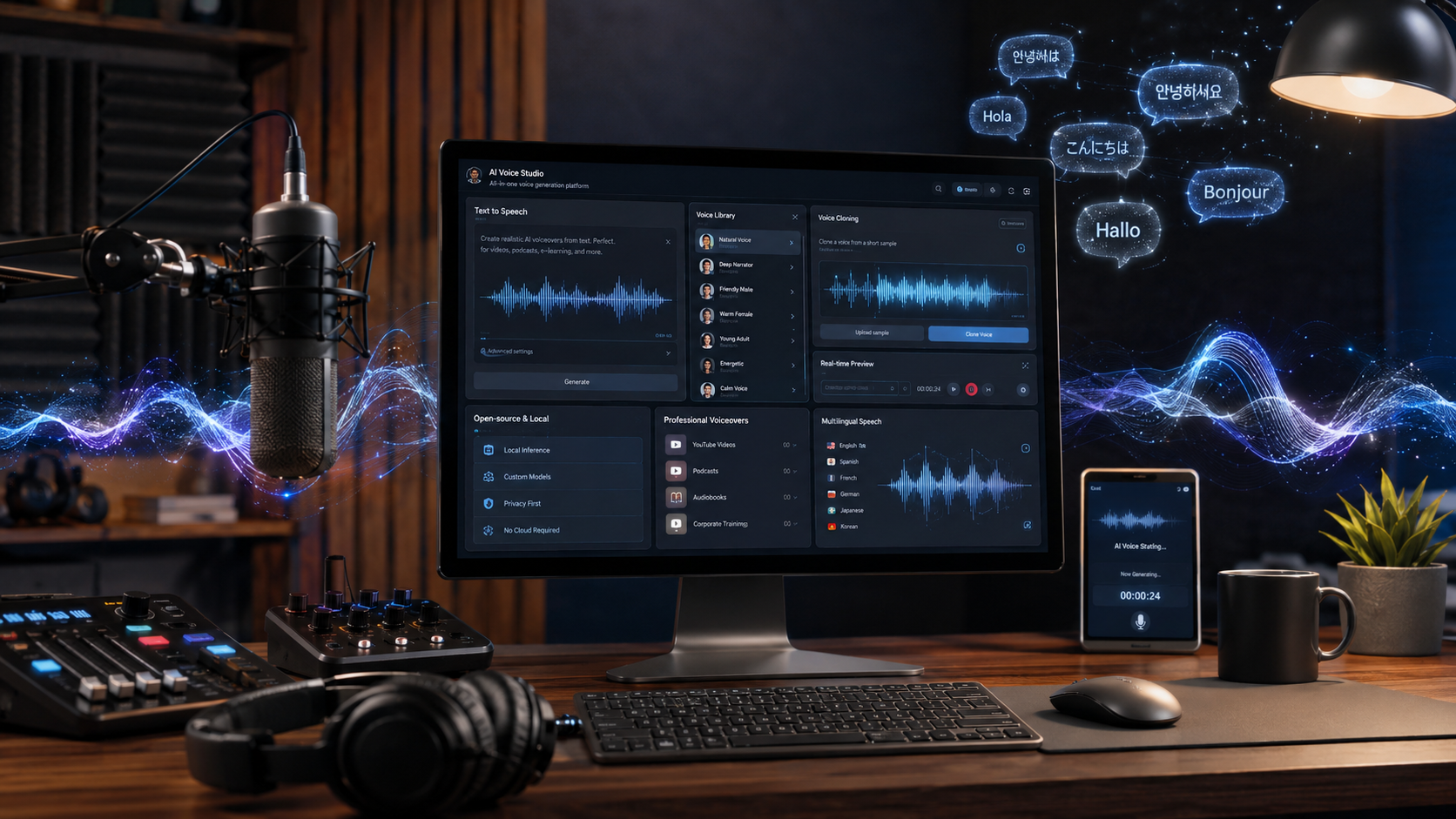 AI voice generator without subscription
