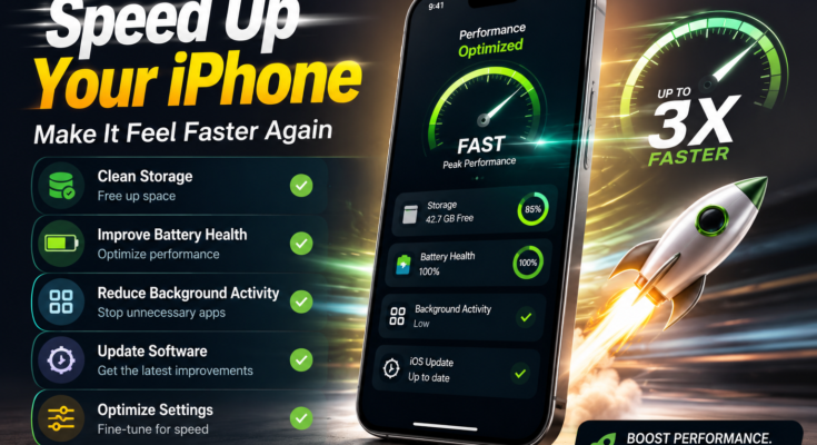 speed up your iPhone