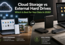 Cloud storage vs external hard drives