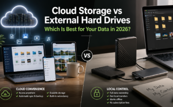 Cloud storage vs external hard drives