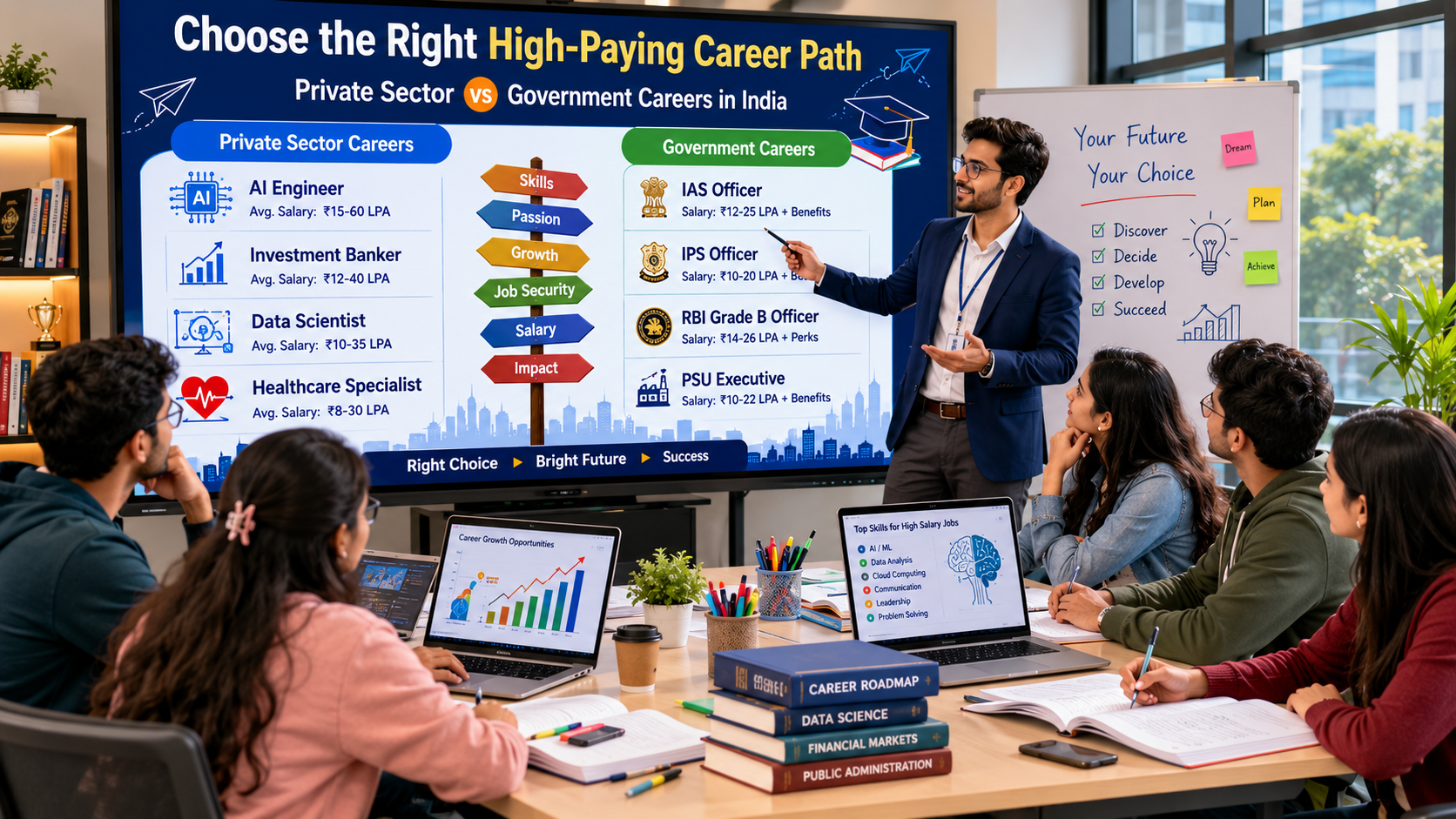 High Salary Career Options in India