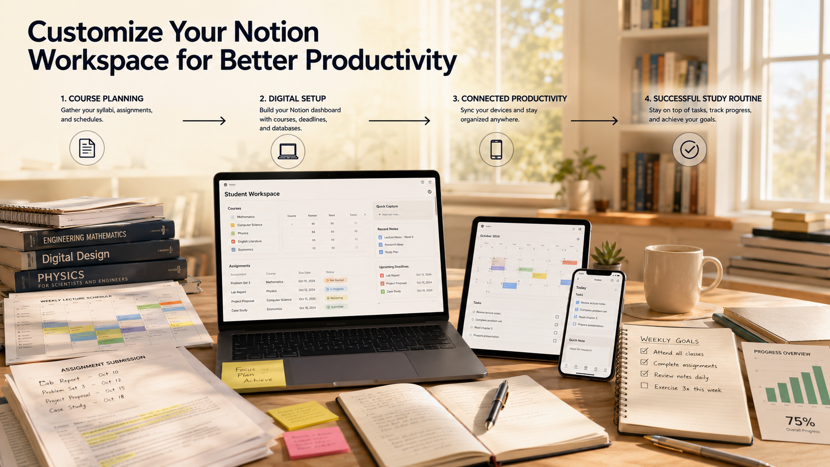 Notion templates for students