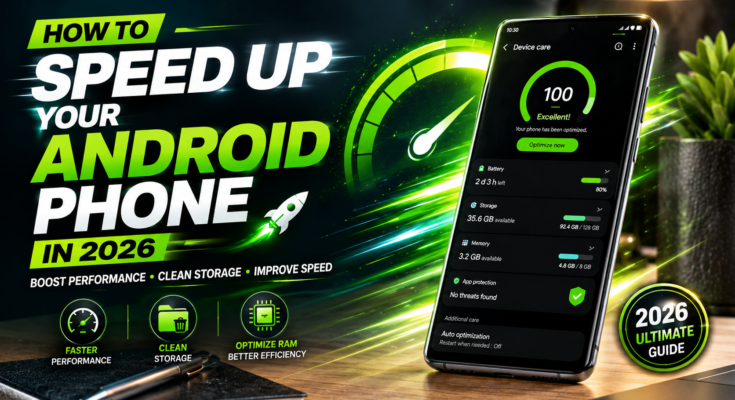 Speed up your Android phone guide