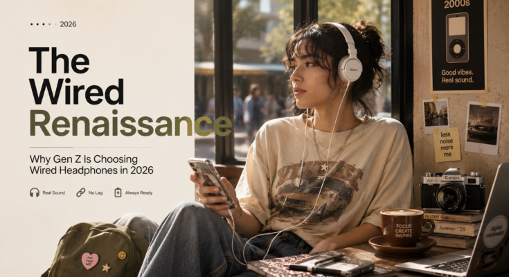 why is gen z using wired headphones