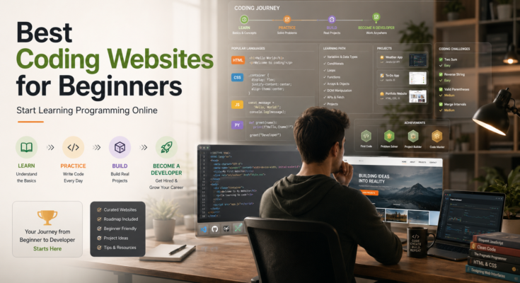 coding websites for beginners