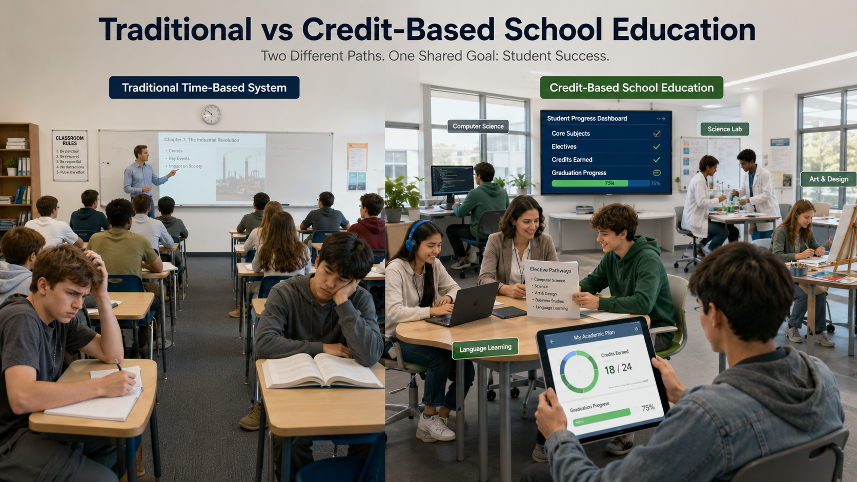 credit-based school education