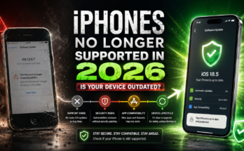 iPhones no longer supported in 2026