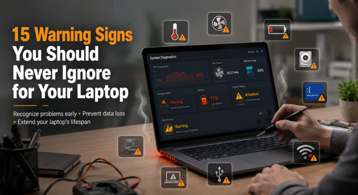 warning signs for your laptop
