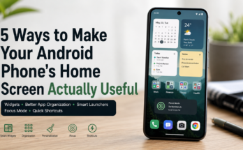 5 ways to improve your Android home screen