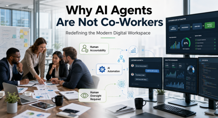 AI agents are not co-workers