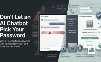 AI chatbot pick your password
