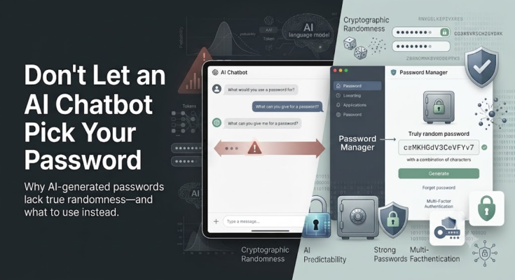 AI chatbot pick your password