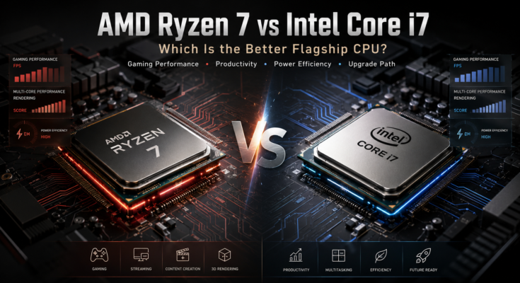 AMD Ryzen 7 vs Intel Core i7