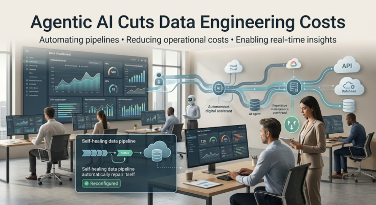 Agentic AI cuts data engineering costs