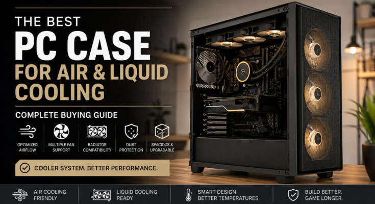 best PC case for air and liquid cooling