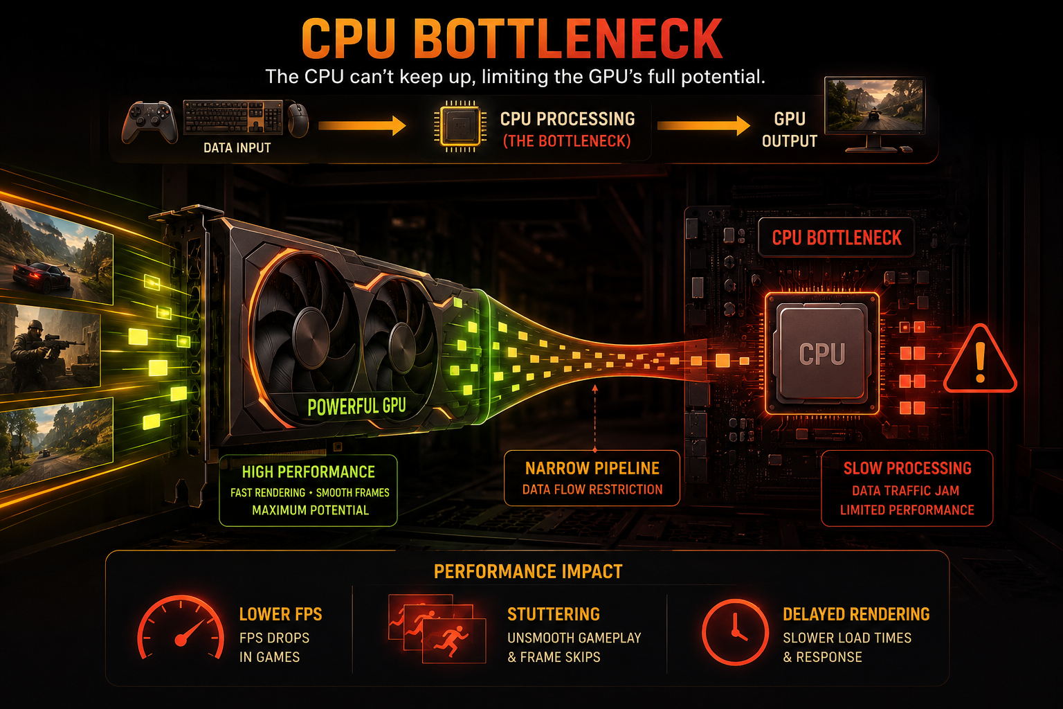 CPU bottleneck explained:know my CPU is bottlenecking