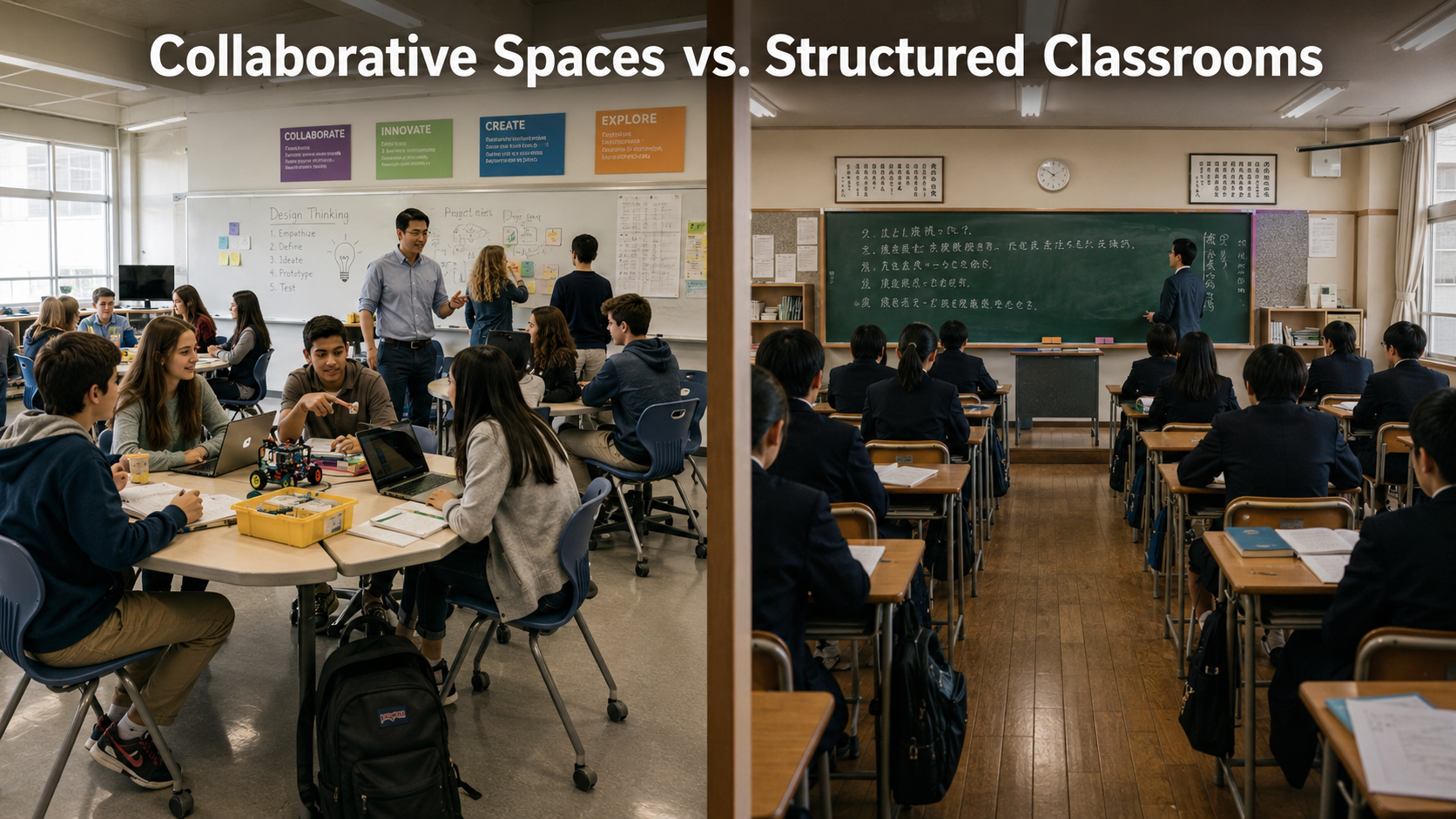 classroom difference based on countries