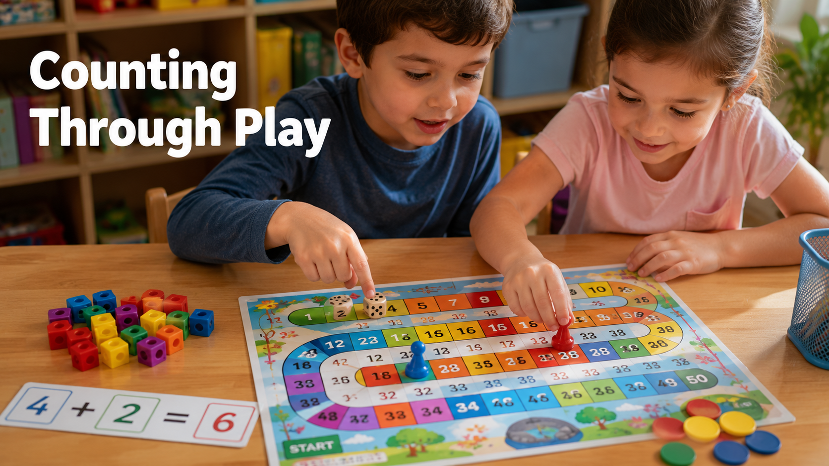 teach math through games