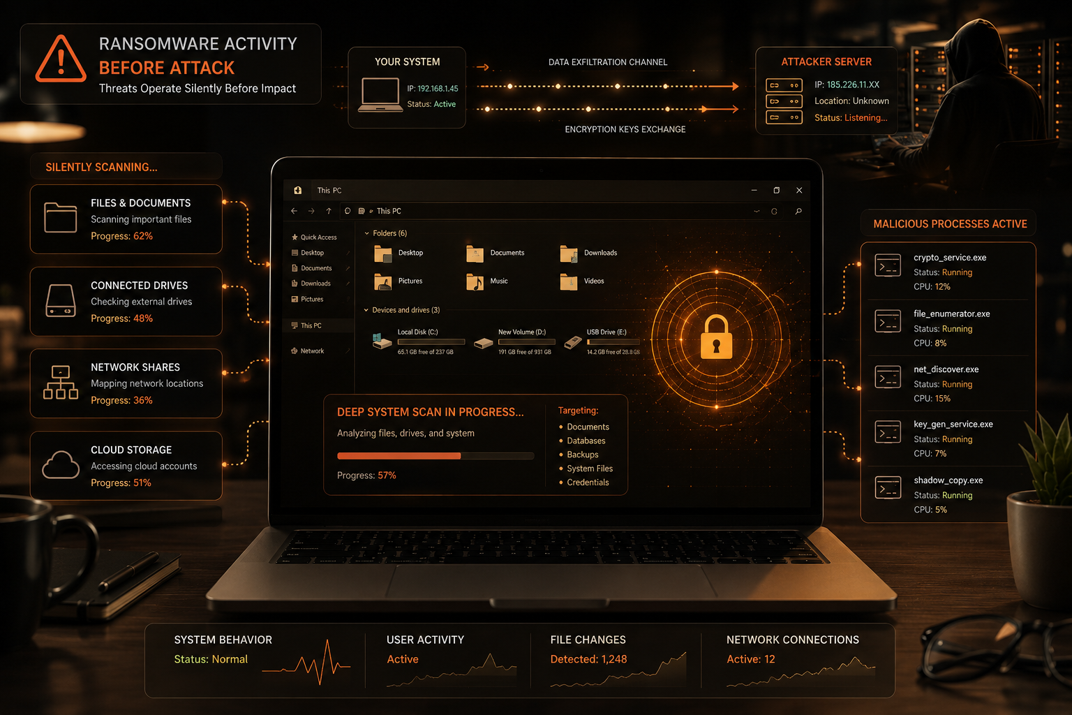 signs your computer is infected with ransomware