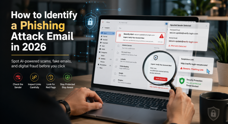 Detecting phishing threats with precision: Identify a phishing attack email