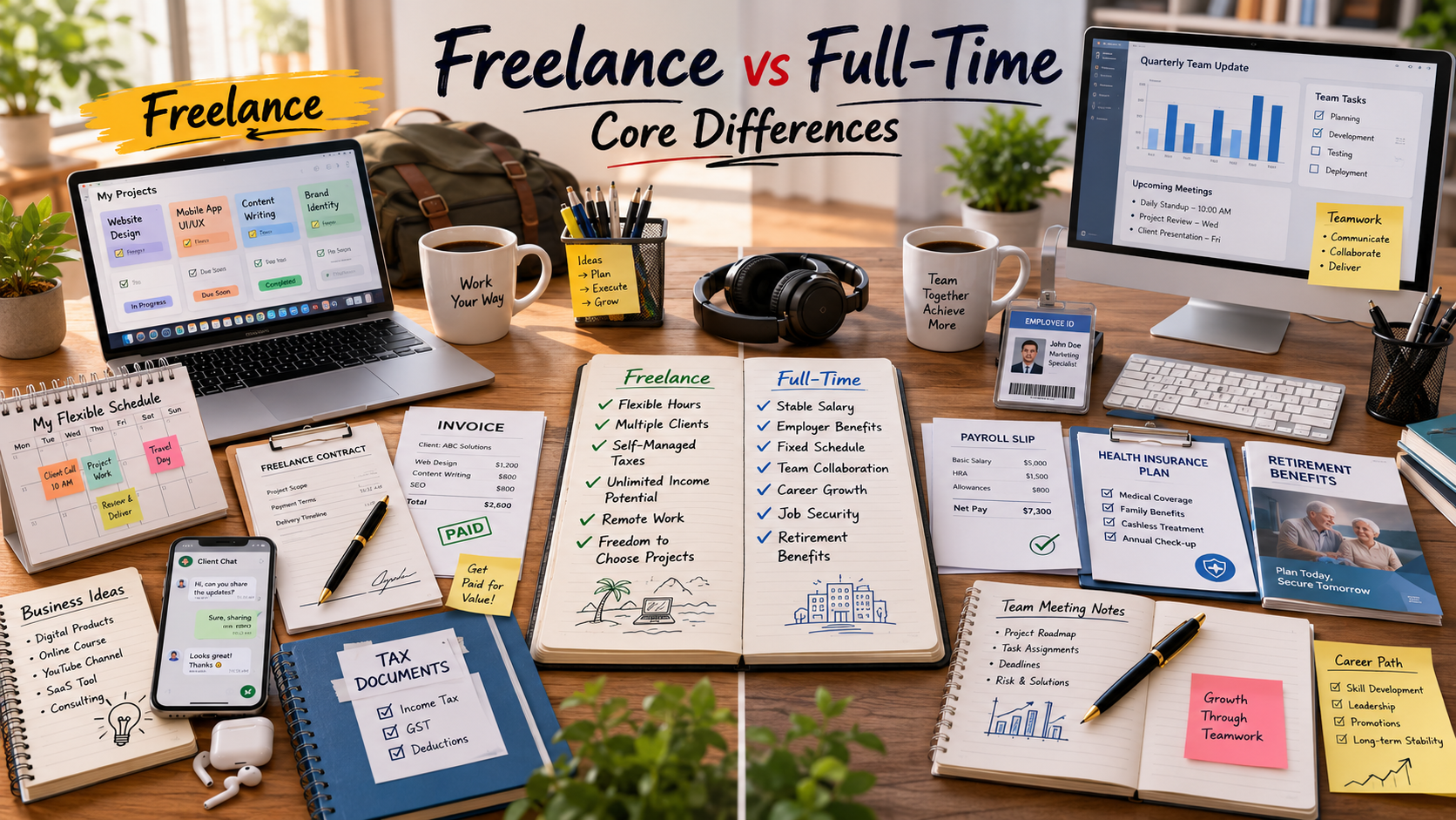 Freelance vs Full-Time