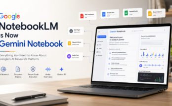 Google announces Gemini Notebook AI platform