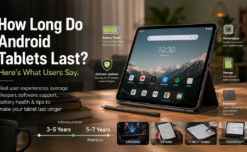 How long do Android tablets last