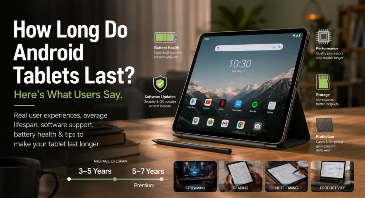How long do Android tablets last