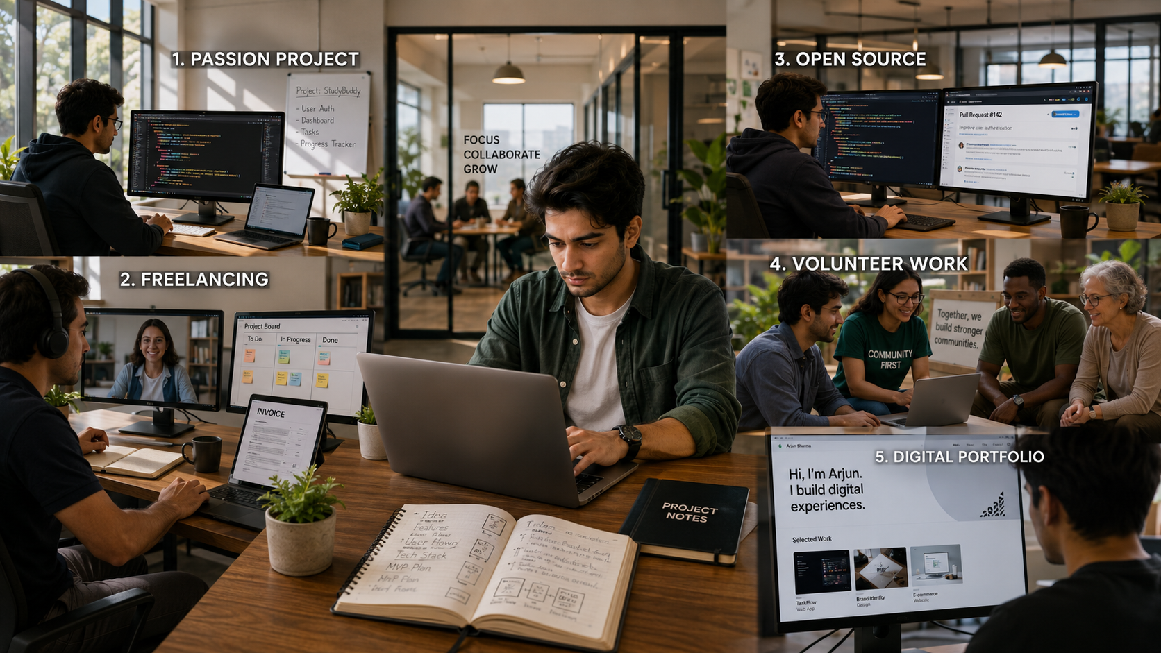 Build Experience Before Your First Job