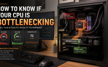 How to identify CPU bottlenecking:know my CPU is bottlenecking