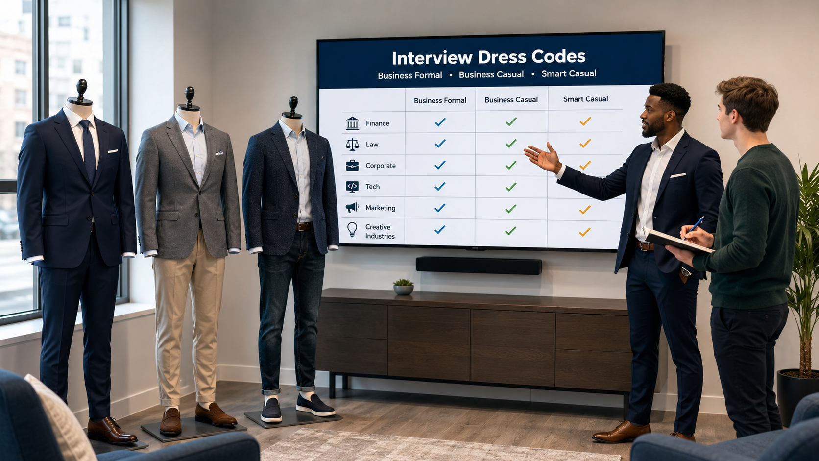 interview dress code guide