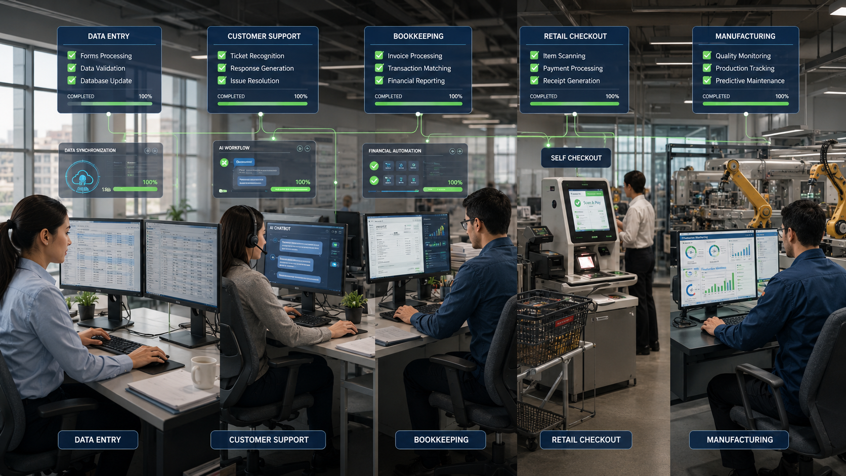 Jobs Most Likely to Be Automated