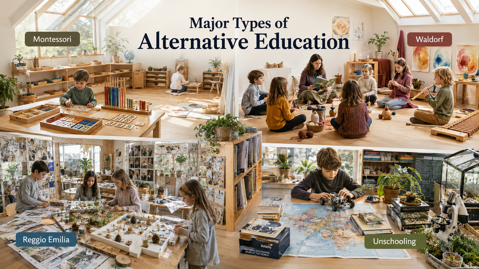 types of alternative education