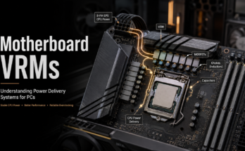 Motherboard power delivery breakdown