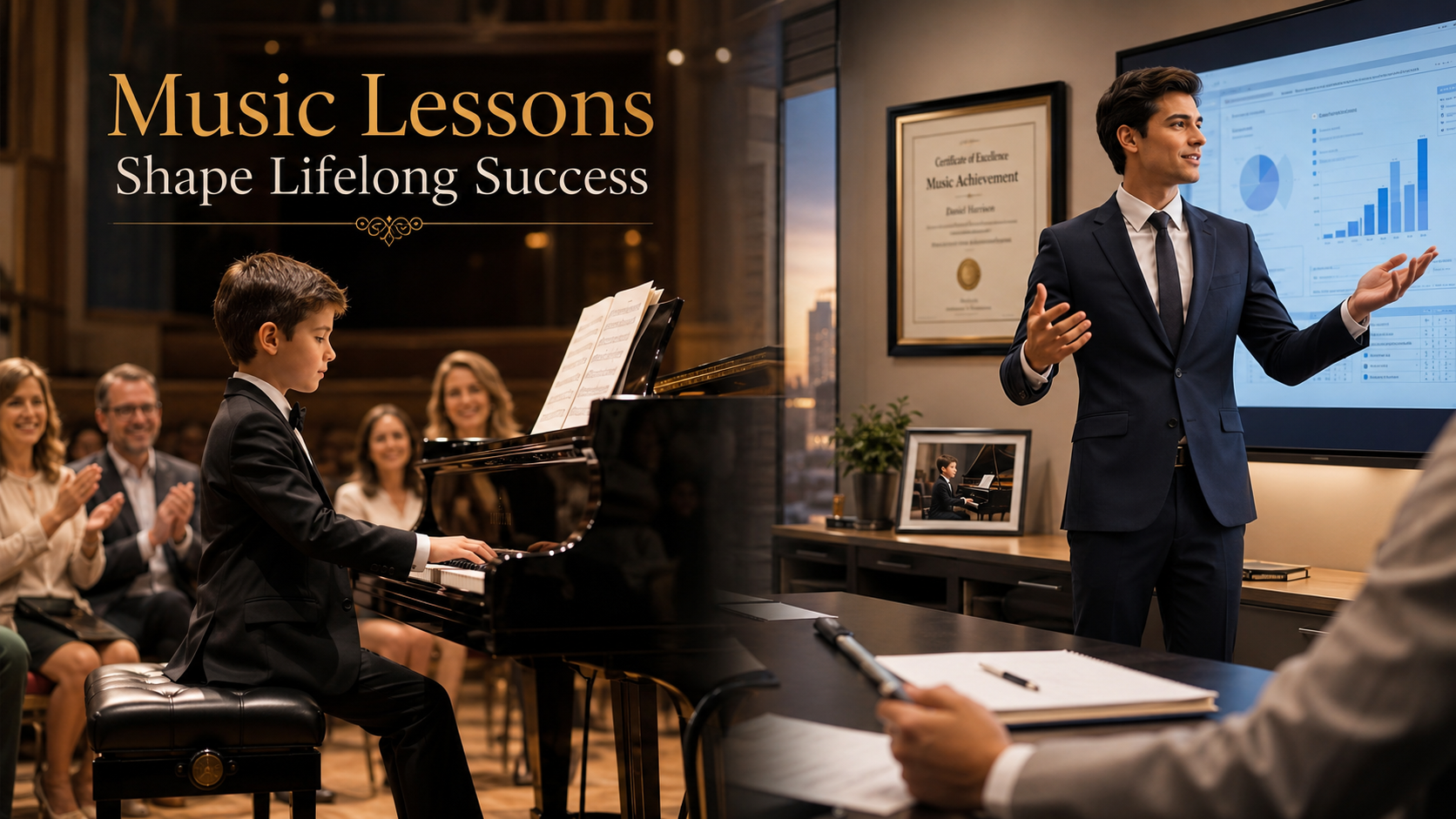 musical training alters development