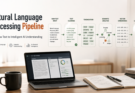 Natural language processing pipeline diagram