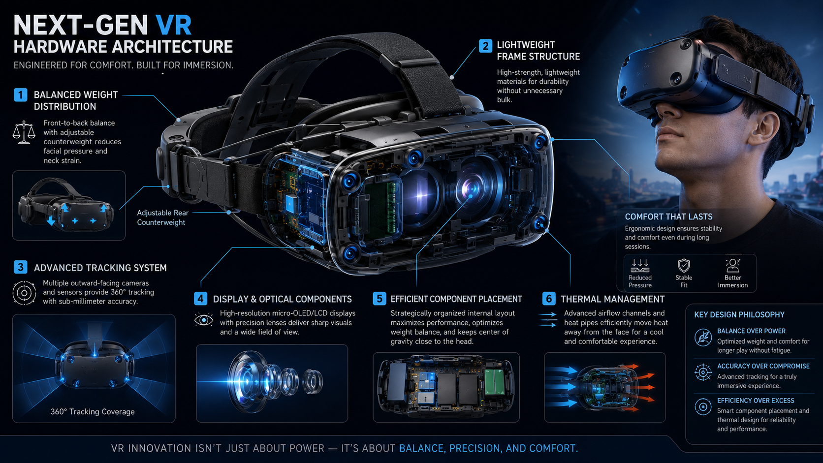 Next-gen VR hardware design blueprint