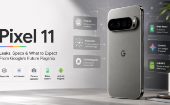 Pixel 11 tech promo concept