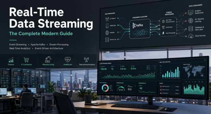 Real-time data streaming command center