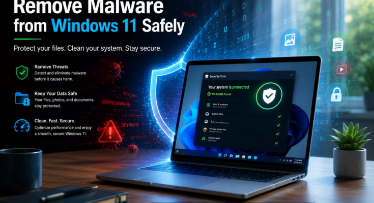 remove malware from Windows 11
