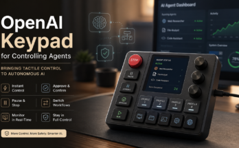 OpenAI keypad for controlling agents