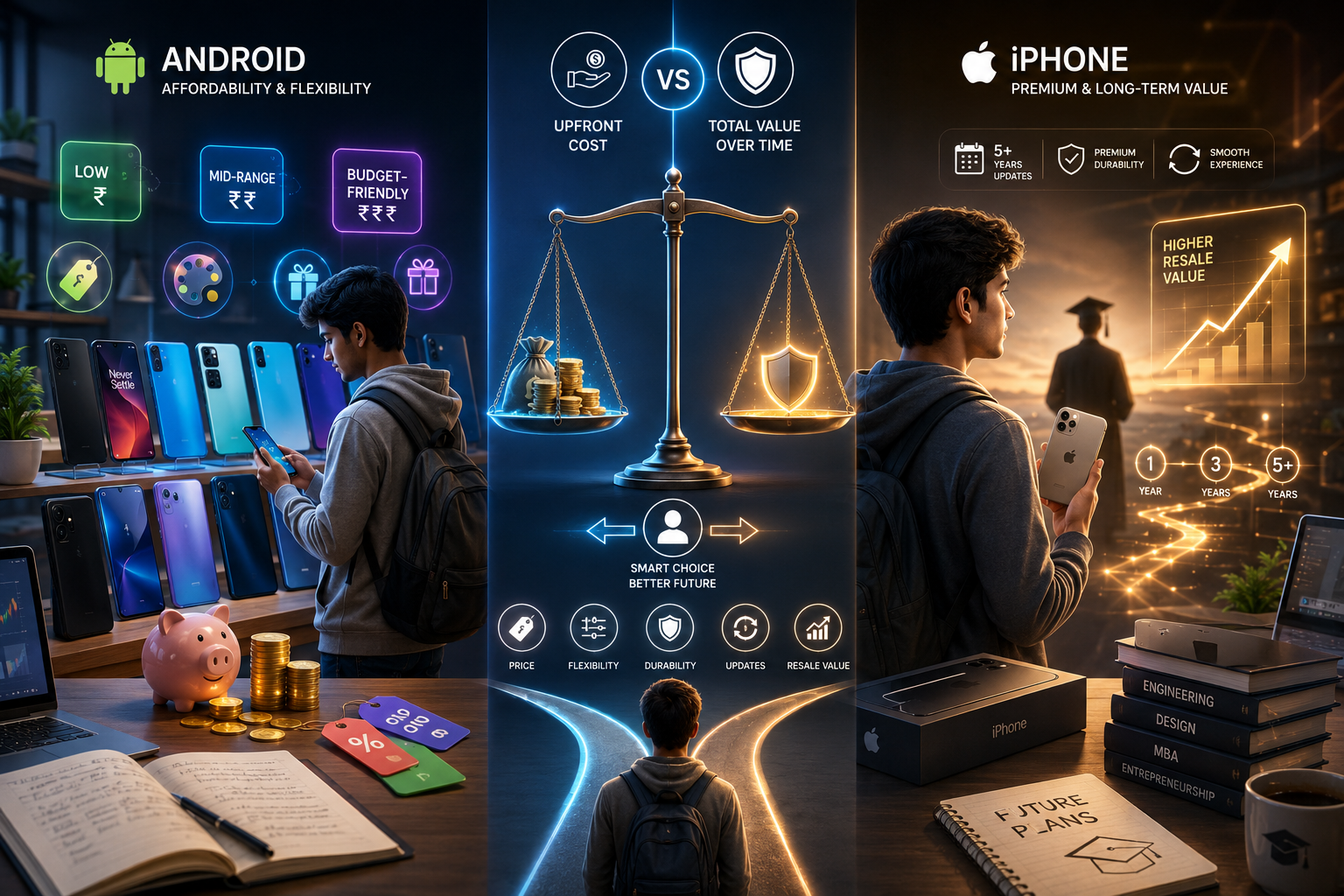 The ultimate phone decision: Android vs iPhone