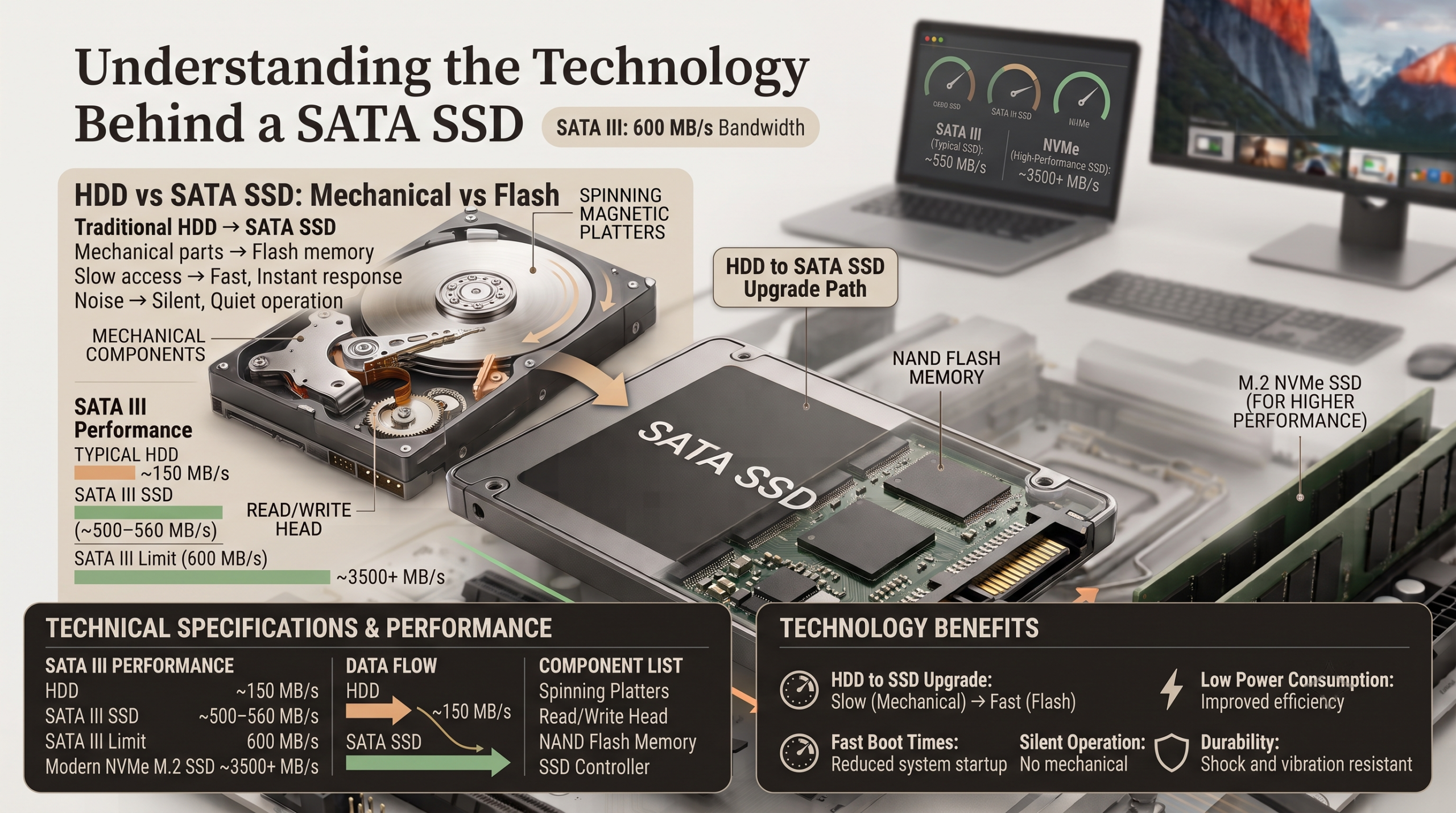 Understanding the Technology Behind a SATA SSD