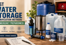 Best Water Storage and Purification Methods for Survival