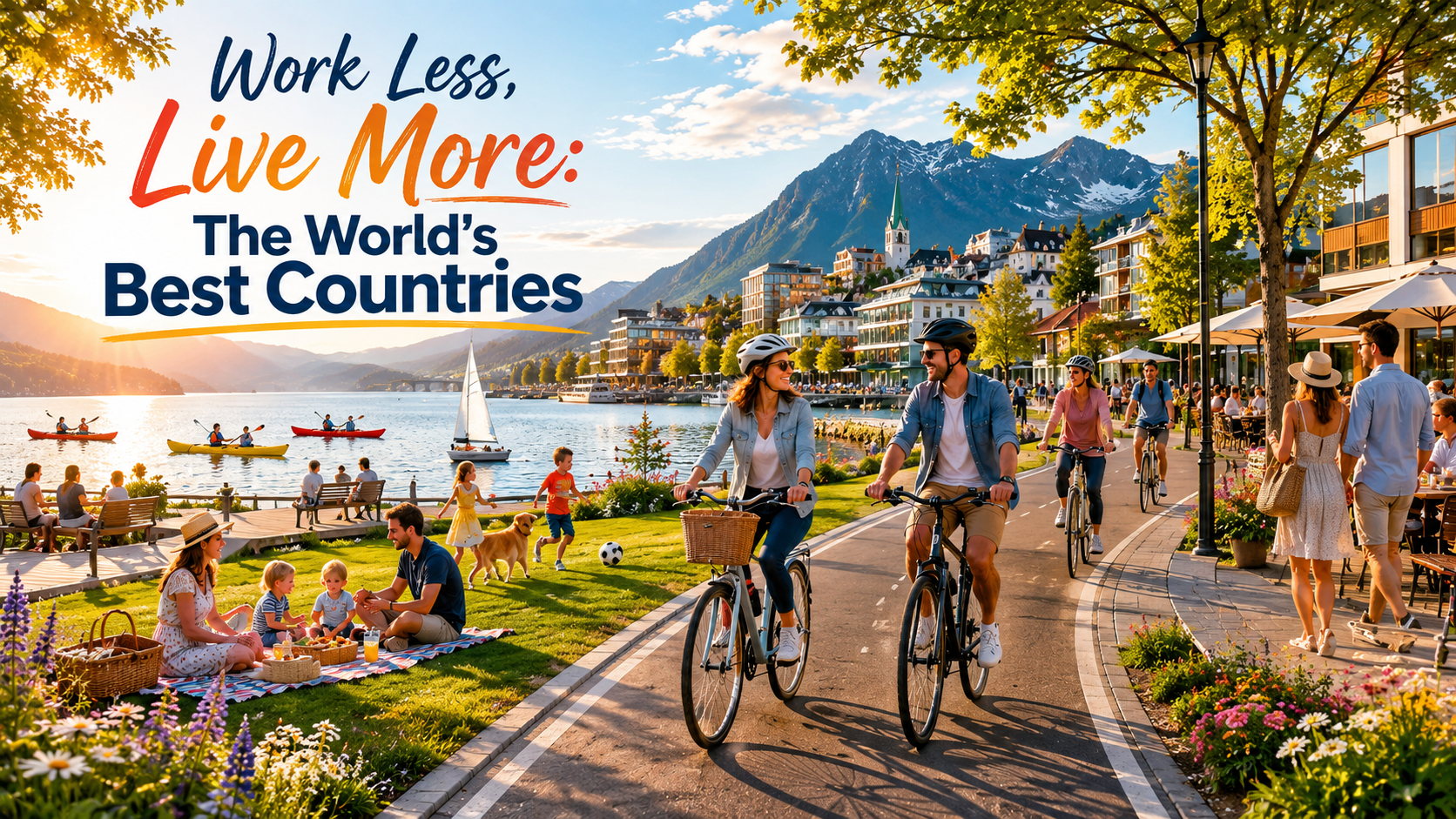 countries with the best work-life balance