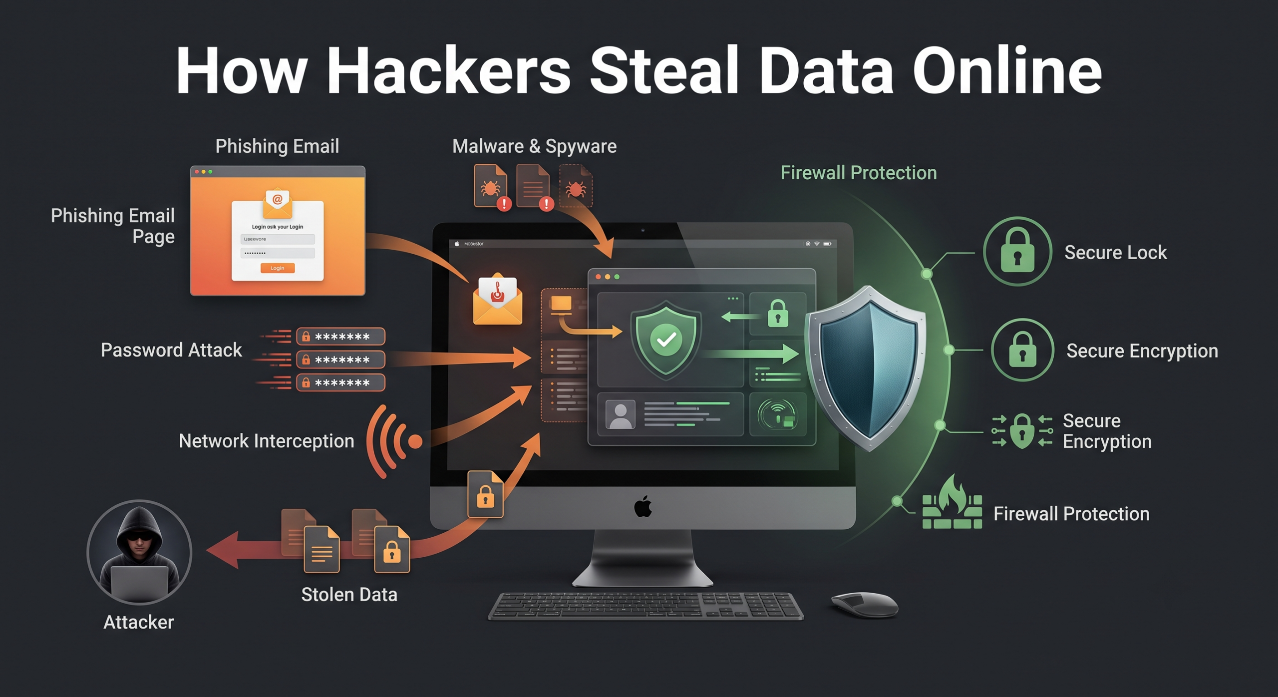 how hackers steal data