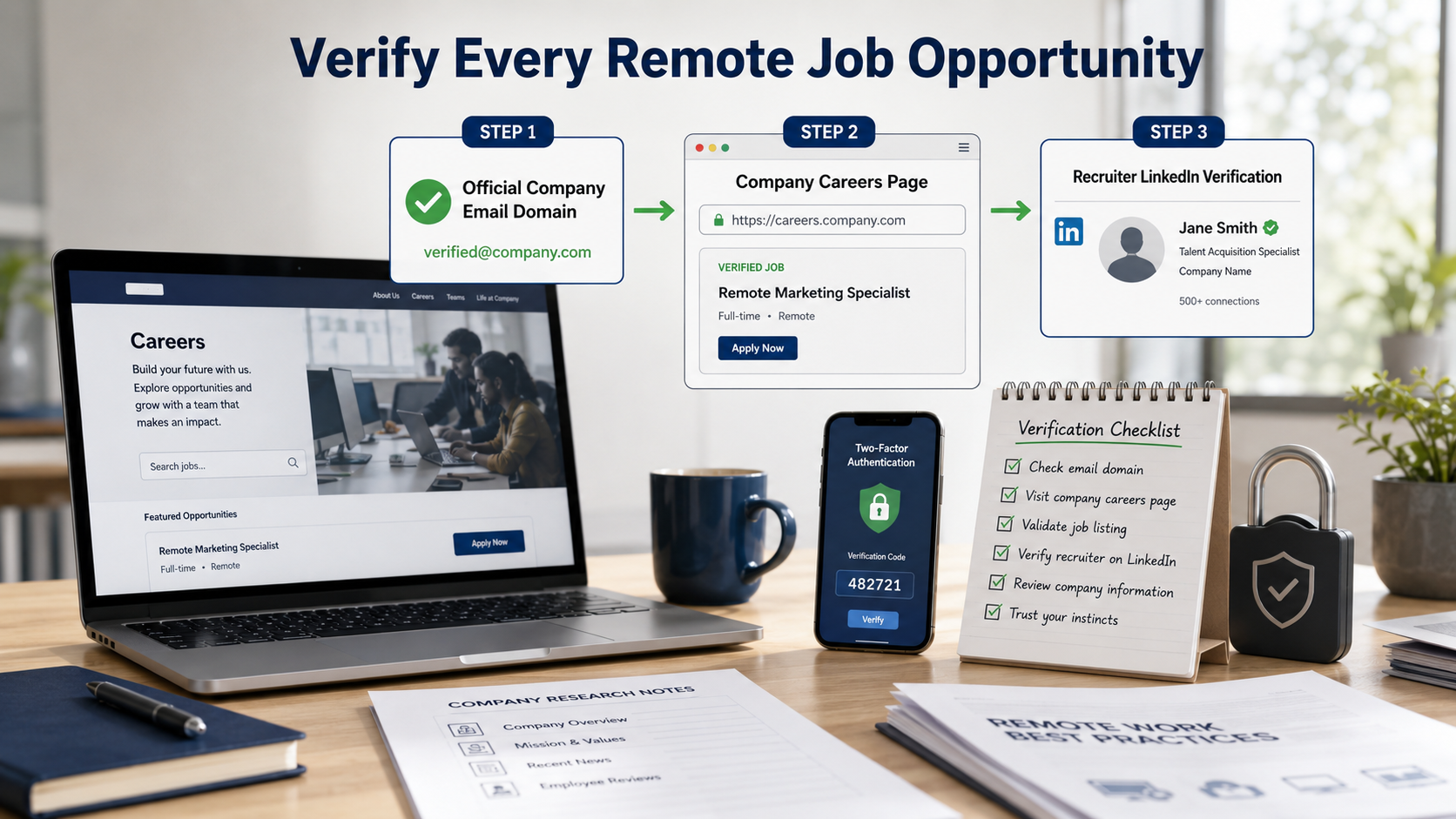 how to avoid remote job scams