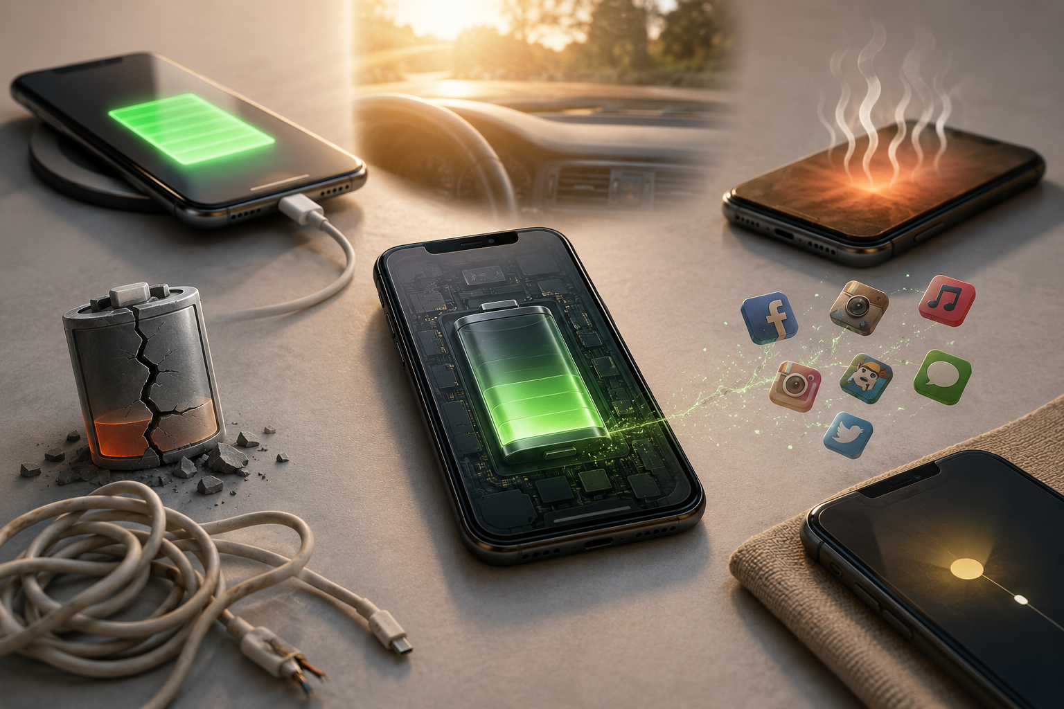 smartphone mistakes that reduce battery life