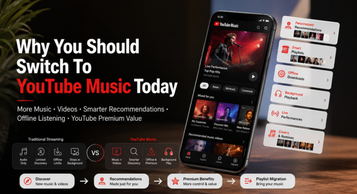 Why switch to YouTube Music?